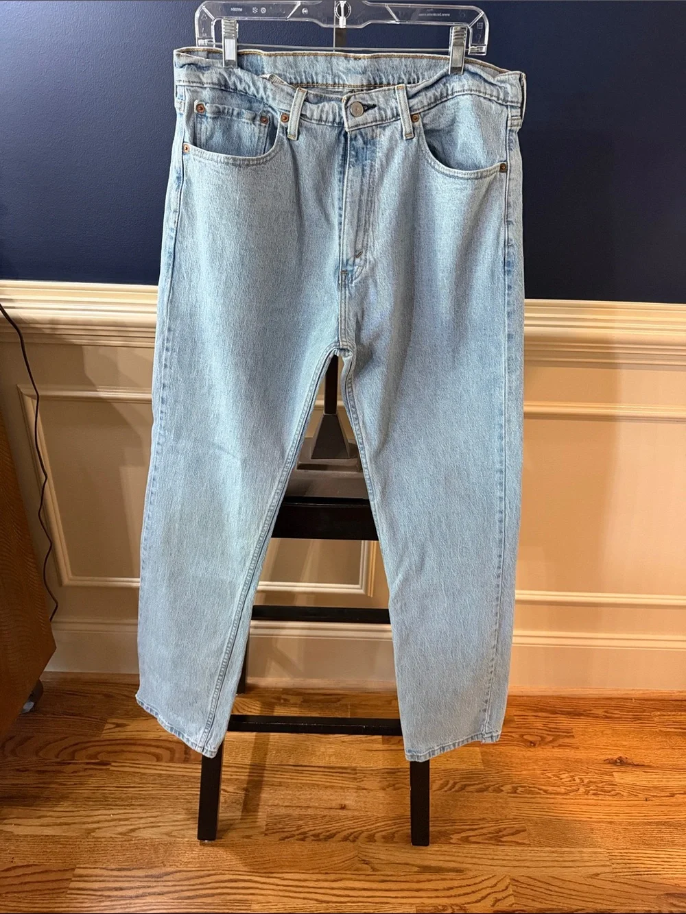 Levi's 505 Light Blue Relaxed Fit Men's Jeans